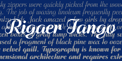 Rigaer Tango Pro