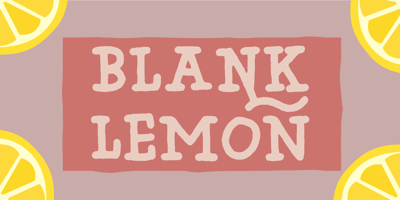Blank Lemon