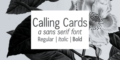 Calling Cards