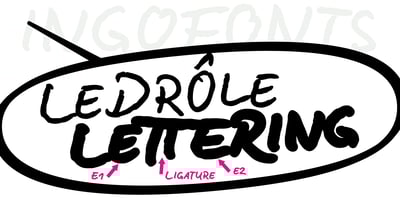 LeDrôle Lettering Pro
