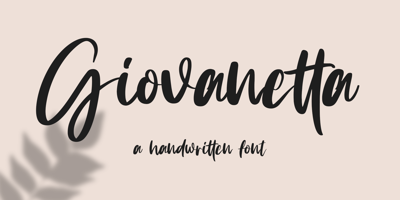 Giovanetta Script