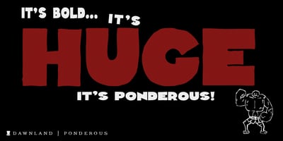 Ponderous