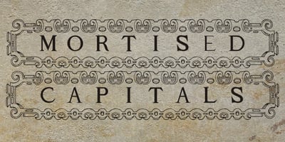 Mortised Capitals