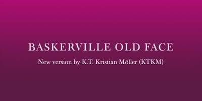 Baskerville Old Face KTKM
