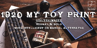 1920 My Toy Print