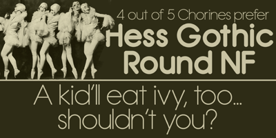 Hess Gothic Round NF