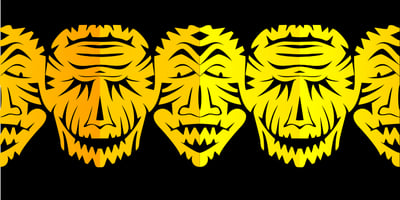 Mascaron 2D