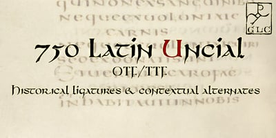 750 Latin Uncial