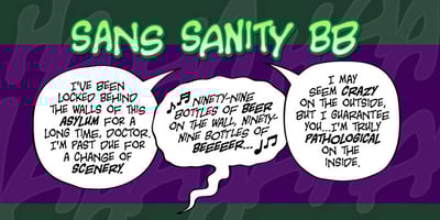Sans Sanity BB