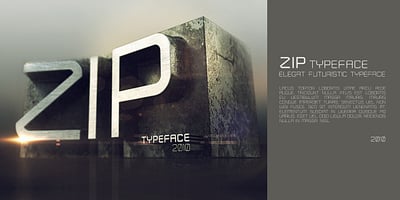 Zip Typeface