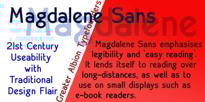 Magdalene Sans