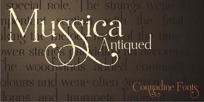 Mussica Antiqued