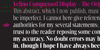 Velino Compressed Display