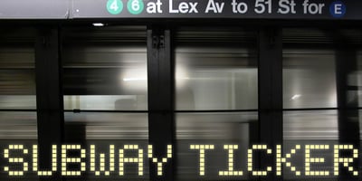 Subway Ticker