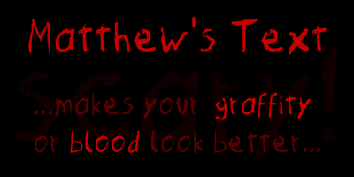 Matthew’s Text