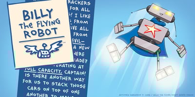 Billy The Flying Robot BB