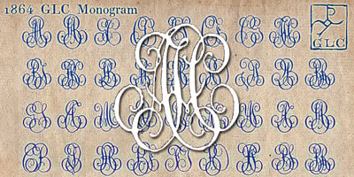 1864 GLC Monogram