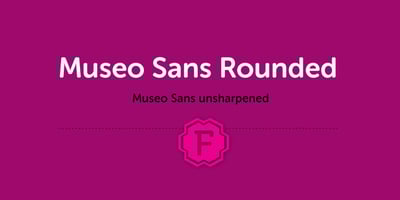 Museo Sans Rounded