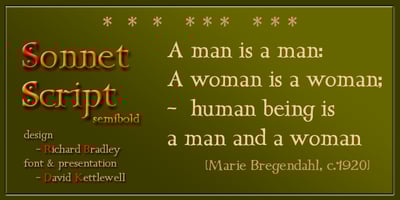 Sonnet Script