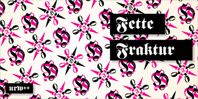 Fette Fraktur