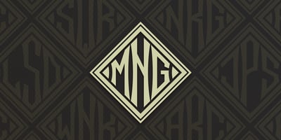 Square Diamond Monogram