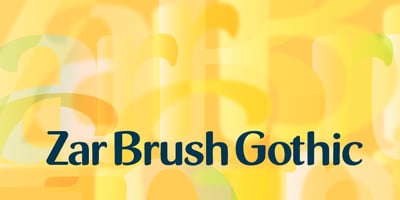 Zar Brush Gothic