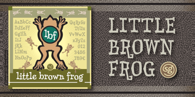 Little Brown Frog SG