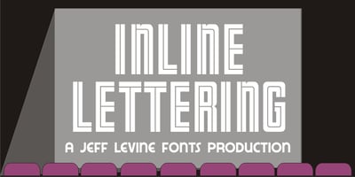 Inline Lettering JNL