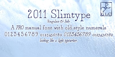 2011 Slimtype