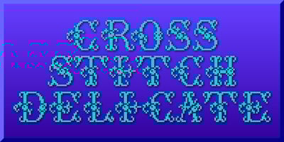 Cross Stitch Delicate