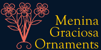 Menina Graciosa Ornaments