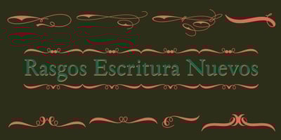 Rasgos Escritura Nuevos