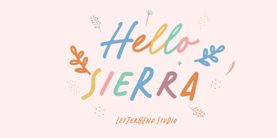Hello Sierra Sans