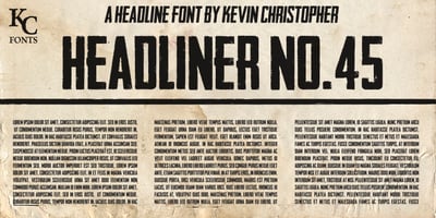 Headliner No. 45