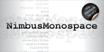 Nimbus Mono Antique L