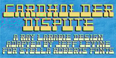 Cardholder Dispute SRF