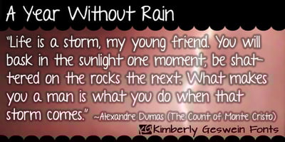 A Year Without Rain