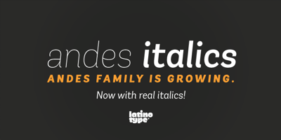 Andes Italic