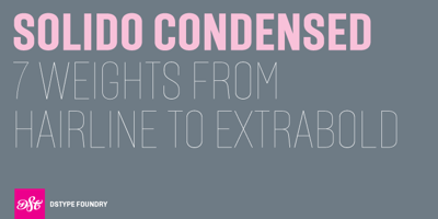 Solido Condensed