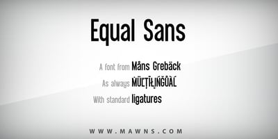 Equal Sans