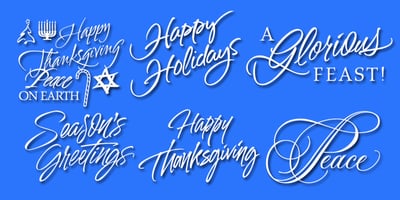 Holiday Font