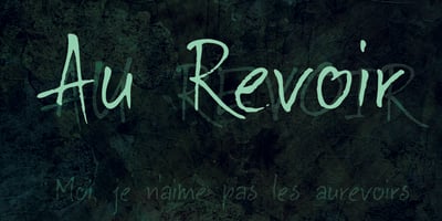 Au Revoir