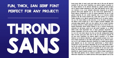 Thrond SANS