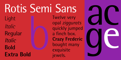 Rotis Semi Sans
