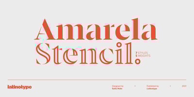 Amarela Stencil
