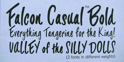 Falcon Brushscript