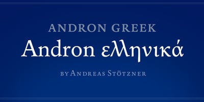 Andron 1 Greek Corpus