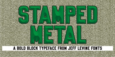 Stamped Metal JNL