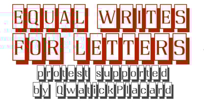 QwatickPlacard