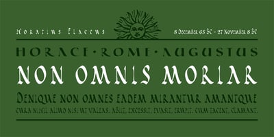 Cal Rustic Capitals